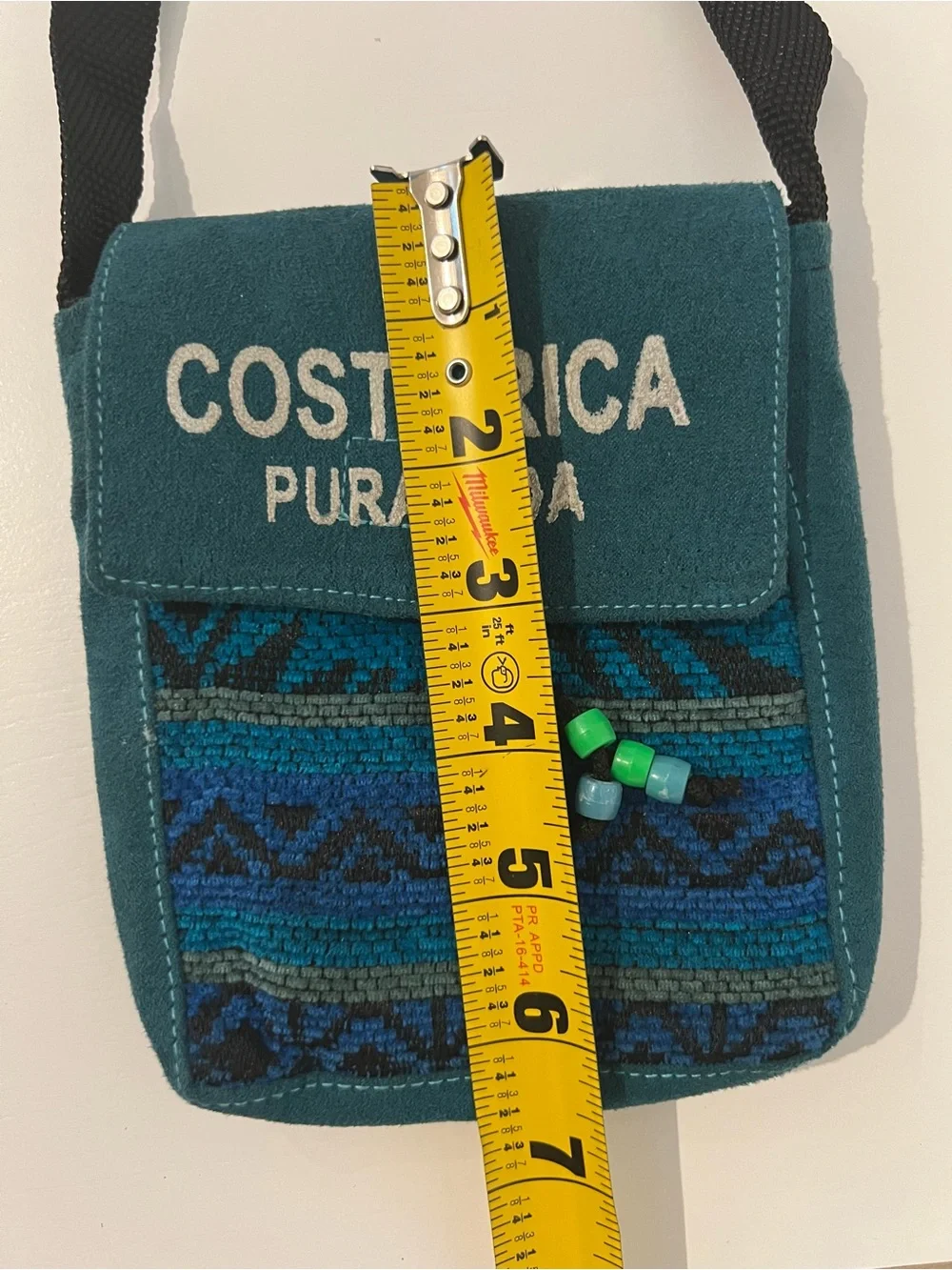 Hand Made Costa Rica Pura Vida Small Cross Body Bag